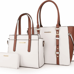 3PCS Purses for Women Tote Bag and Wallet Set Shoulder Satchel Handbags