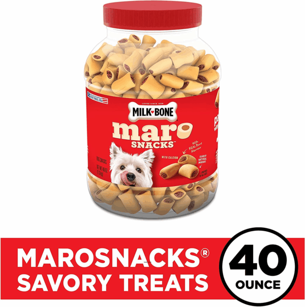 Marosnacks Small Dog Treats with Bone Marrow, 40 Ounce Container - Image 2