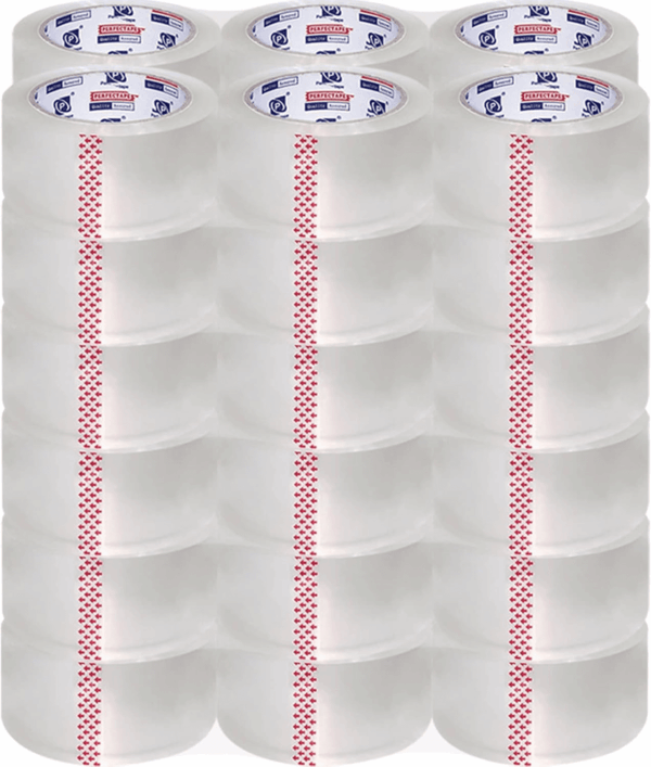 P  Heavy Duty Packing Tape 36 Rolls, Total 2160Y, Clear, 2.7 Mil, 1.88 Inch X 60 Yards, Ultra Strong, Refill for Packaging and Shipping