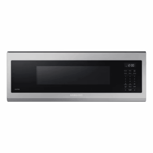 Smart SLIM 1.1-Cu Ft Low Profile 29.88-In Over-The-Range Microwave ( Fingerprint Resistant Stainless Steel )