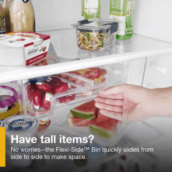 20.5-Cu Ft Top-Freezer Refrigerator ( White ) - Image 5