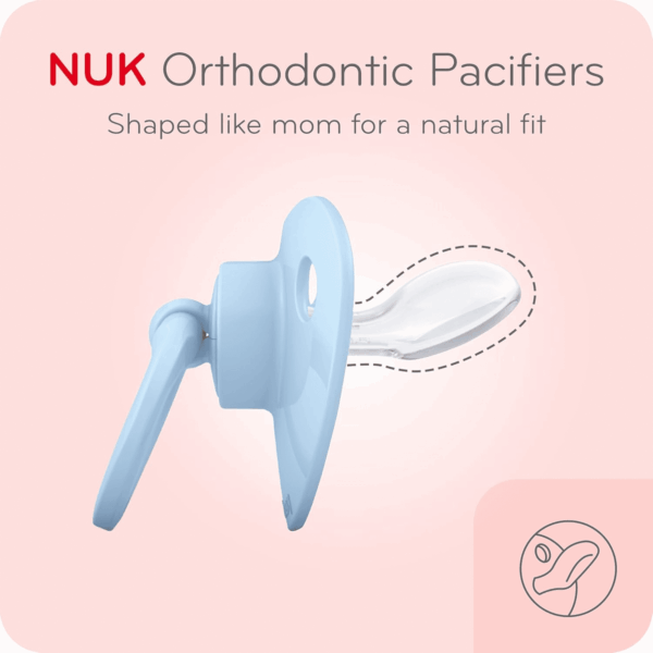 Orthodontic Pacifiers, 6-18 Months, 5-Pack - Image 2