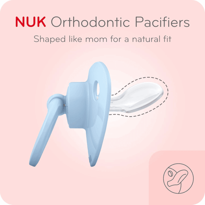 Orthodontic Pacifiers, 6-18 Months, 5-Pack - Image 2