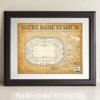 1929 Notre Dame Stadium 11X14 Unframed Poster - Blueprint Wall Art, Historic Architectural Print, Football Stadium Design for University of Notre Dame, Sports Memorabilia, Man Cave & Sports Bar Décor - Image 7