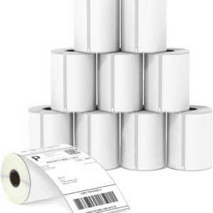 - Compatible DYMO 1744907 (4" X 6") Shipping Labels, Perforated, Compatible with DYMO Labelwriter 4XL Rollo & Zebra, NOT Fit 5XL [10 Rolls/2200 Labels]
