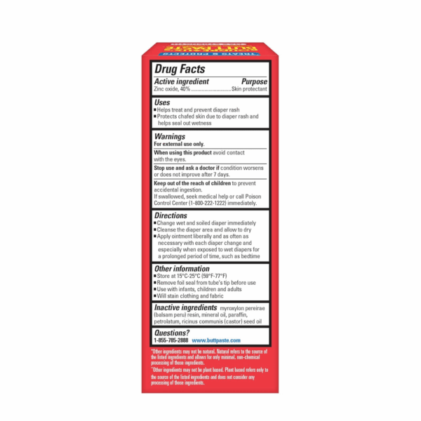 Maximum Strength Diaper Rash Cream, Ointment for Baby, 2 Oz Tube - Image 6