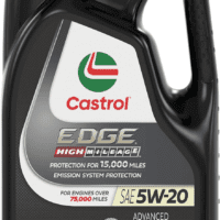 EDGE High Mileage 5W-20 Advanced Full Synthetic Motor Oil, 5 Quarts