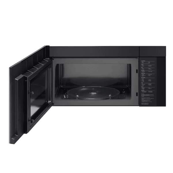 2.0-Cu Ft 29.88-In Over-The-Range Microwave with Sensor Cooking ( Printproof Black Stainless Steel ) - Image 5