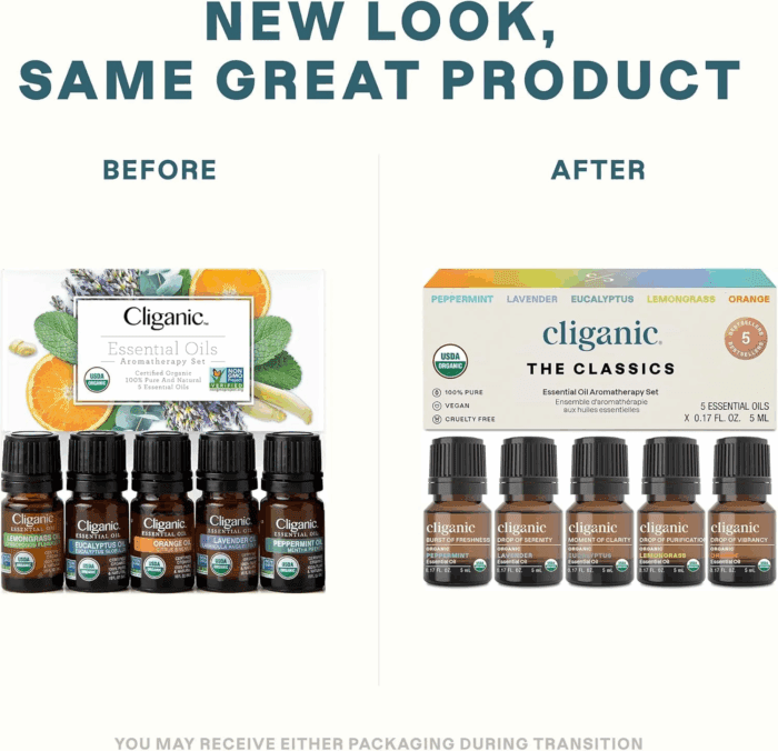 Organic Essential Oils Set (Top 5) - 100% Pure Natural - Aromatherapy, Candle Making - Peppermint, Lavender, Eucalyptus, Lemongrass & Orange - Image 2