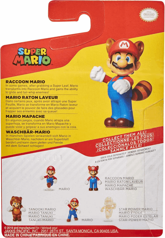 Racoon Mario 2.5" Collectible Toy Action Figure - Image 7
