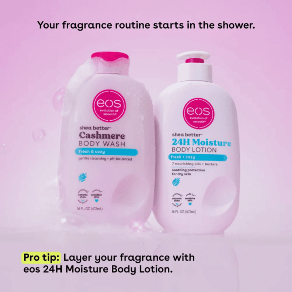 Shea Better Cashmere Body Wash - Fresh & Cozy | 16 Oz - Image 6