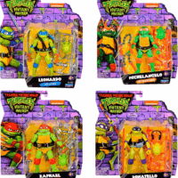 : Mutant Mayhem Basic Figure Turtle 4-Pack Bundle by - Image 3