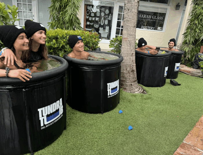 TUNDRA TUB XL - Our First Cold Plunge Pod | 115 Gallon | Jet Black Nylon Hexcore - Image 5
