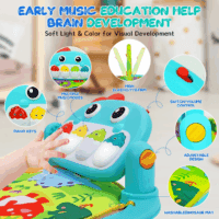 Baby Play Mat,Baby Gym Play Mats Baby Toys,Kick and Play Piano Gym,Baby Play Piano Gym,Musical Activity Center for Baby,Play Mats for Babies and Toddlers,Tummy Time Mat Toys 0-3-6-12 Months - Image 4
