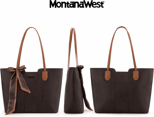 Tote Bags for Women Medium Top Handle Satchel Purses - Image 3