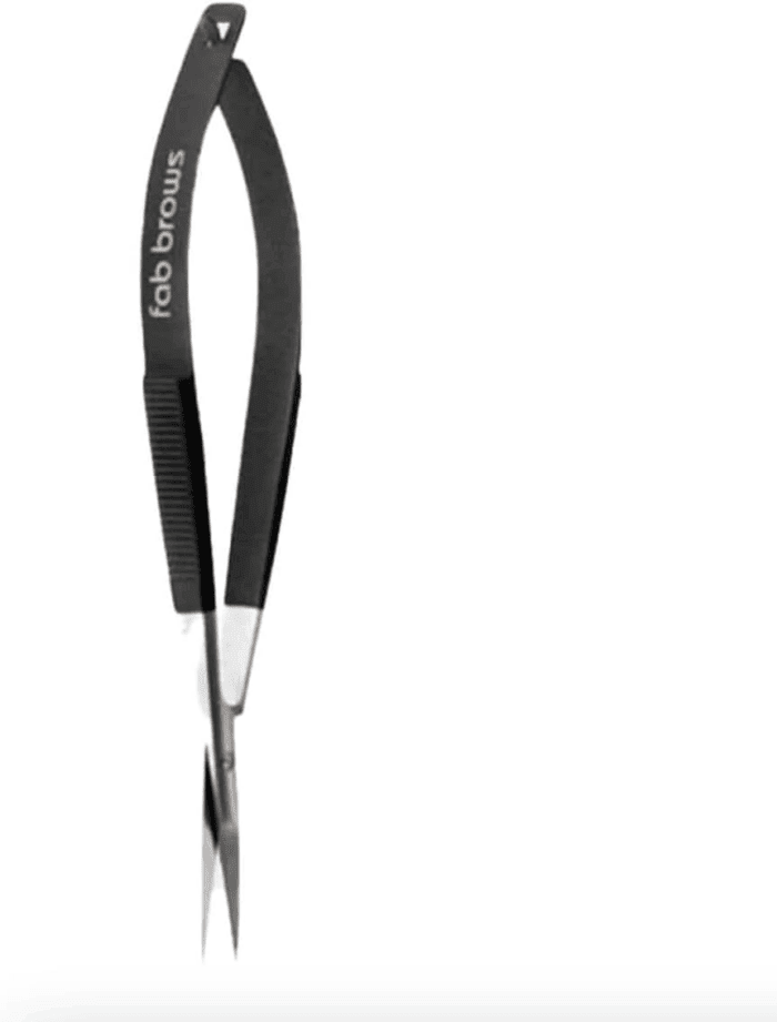 Soft Grip Eyebrow Trimmers | Brow Scissors for Women and Men | Precise & Sharp | Stainless Steel Tip Beauty Scissors | Eyebrow Grooming & Shaping | Brow Care | Eyelashes, Beard, & Nose Hair Trimmer