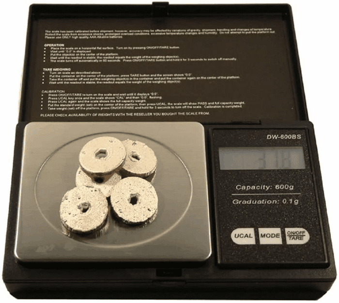 600 X 0.1G Digital Shipping Postal Weight Scale Weigh Grams Ounces Oz Packages, Delay, Boxes, Pedalboard - Image 2