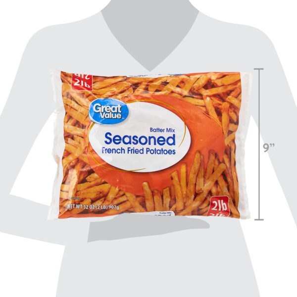 Seasoned French Fried Potatoes, 32 Oz Bag (Frozen) - Image 7