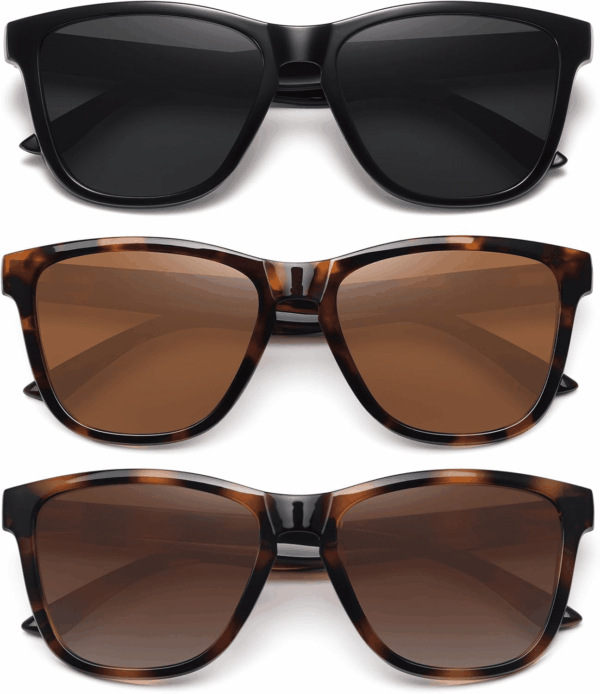 Polarized Sunglasses for Women Men Trendy Classic Retro Designer Style Fashion UV400 Protection