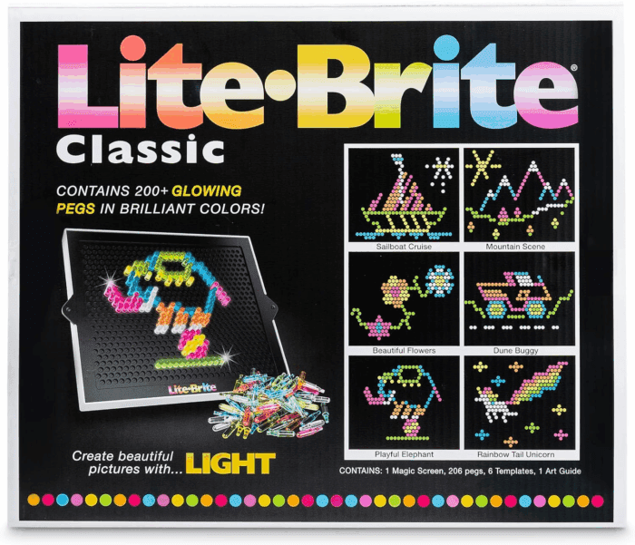 Classic, Favorite Retro Toy - Create Art with Light, STEM, Educational Learning, Holiday, Birthday, Gift, Boys, Kid, Toddler, Girls Age 4+ - Image 2