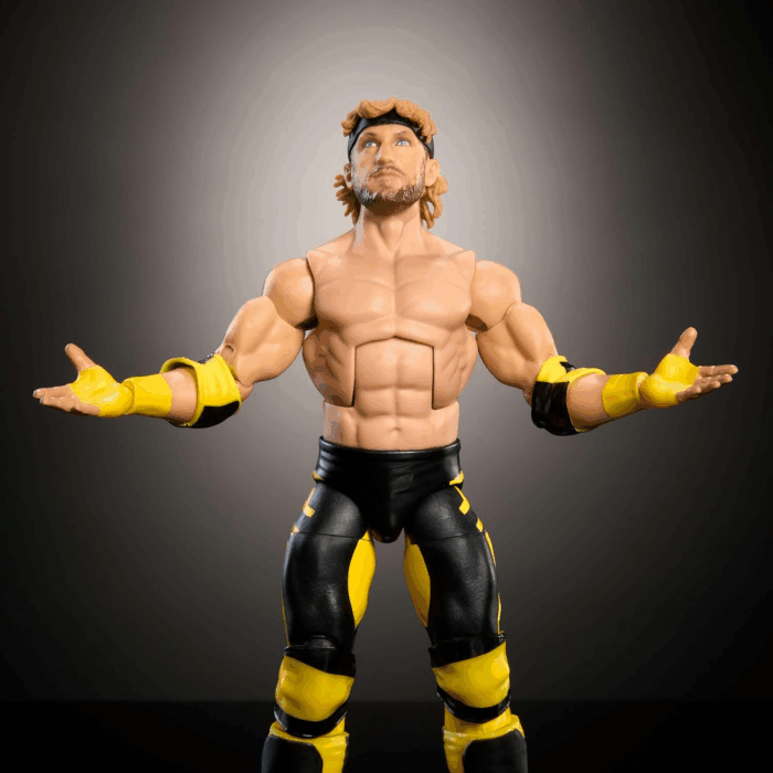 WWE Top Picks Elite Action Figure & Accessories Set, Logan Paul 6-Inch Collectible with Swappable Hands, Ring Gear & 25 Articulation Points - Image 4