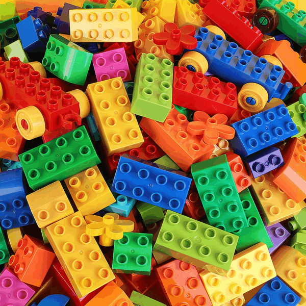 258 Piece Classic Big Building Blocks Set for Kids Toddlers Compatible with All Major Brands, Large Building Bricks STEM Toys with Gift Box for All Ages Boys Girls - Image 2