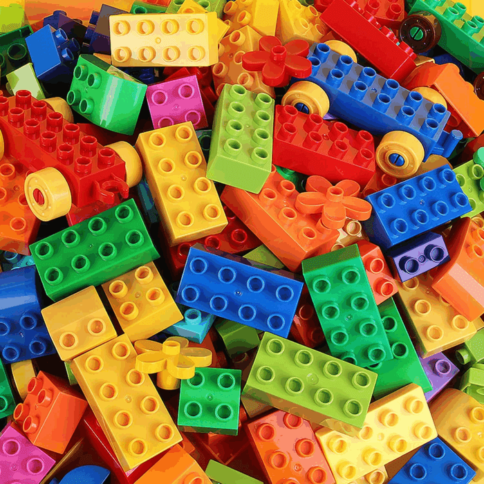 258 Piece Classic Big Building Blocks Set for Kids Toddlers Compatible with All Major Brands, Large Building Bricks STEM Toys with Gift Box for All Ages Boys Girls - Image 2