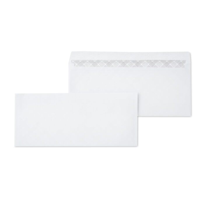 PEN + GEAR #10 Privacy Tint Gummed Envelopes, White, 4.13 in X 9.5 In, 150 Count - Image 3