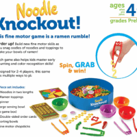 Noodle Knockout! Fine Motor Game,Fine Motor Skills Toys, 67 Pieces, Ages 4+ - Image 5
