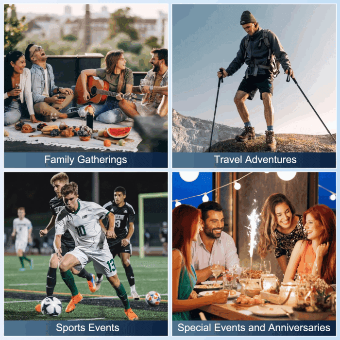 4K Video Camera Camcorder 3.0" IPS Vlogging Camera 48MP Digital Video Camera with 32GB SD Card - Image 7