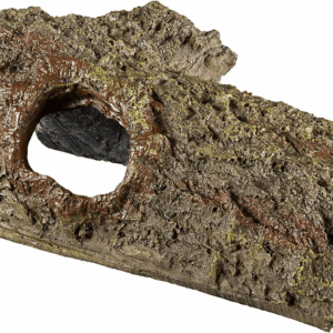 Pet Reptile Bark Bends Terrarium Decor, Medium,Brown