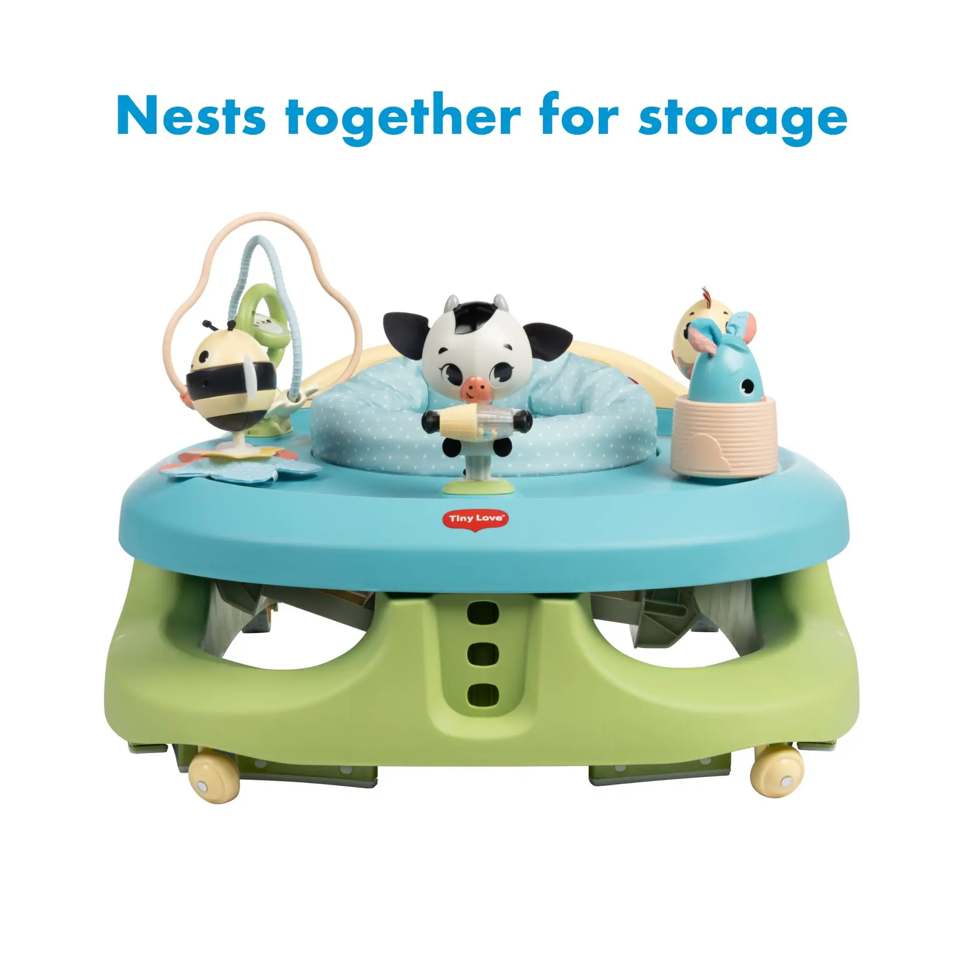 4-In-1 Play and Go Mobile Activity Center, Tiny Farmland - Image 6