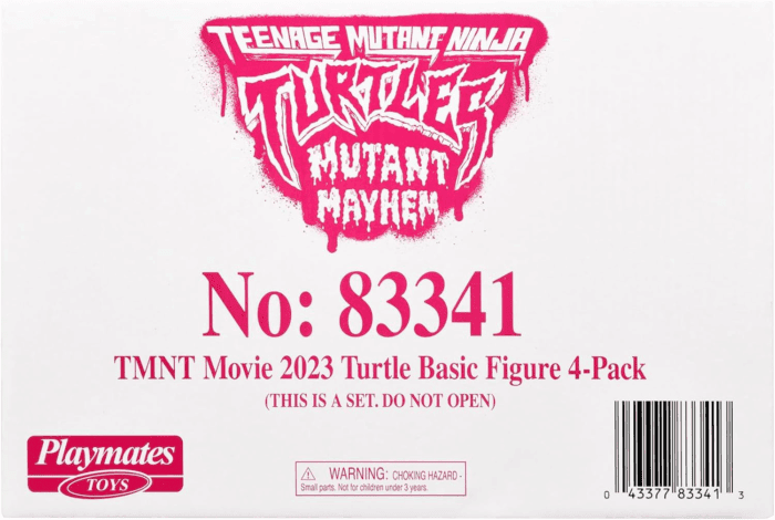 : Mutant Mayhem Basic Figure Turtle 4-Pack Bundle by - Image 9