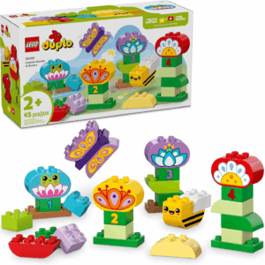 DUPLO Town Creative Garden & Flowers Building Toy Playset - Preschool Learning and Educational Flower Toy for Toddlers, Boys and Girls, Ages 2+ - Baby Gift Idea - 10444