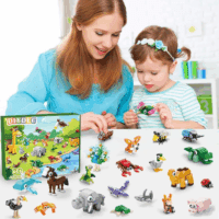 30 Pack Animals Building Blocks Toys, Mini Party Favors Building Set for Kids Bricks Toys for Boys Girls Holiday Goodie Bags Stocking Stuffers Classroom Prizes Birthday Gifts - Image 6