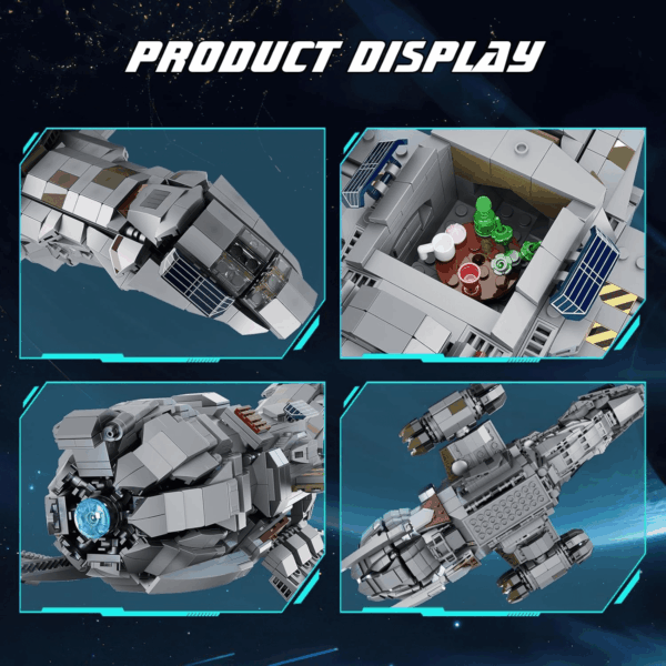 Firefly Spaceship Building Blocks Set, Space Wars Ship Model Kit, Compatible with Lego, Collectible Creative Bricks Building Toys for Adults, Aged 18+ (1345 PCS) - Image 3