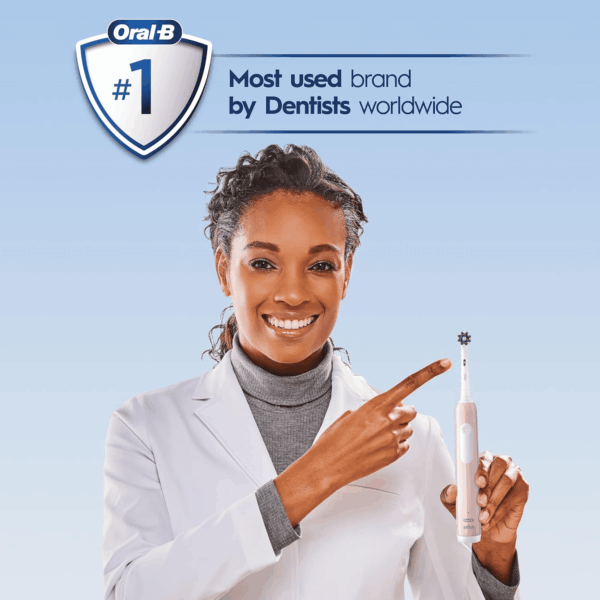 Pro 1000 Rechargeable Electric Toothbrush, White - Image 6