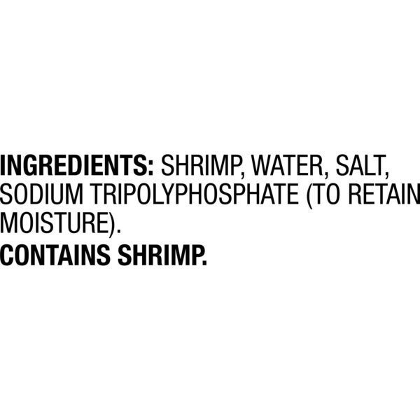 Frozen Raw Medium Peeled Deveined Tail-On Shrimp, 12 Oz (41-60 Count per Lb) - Image 5