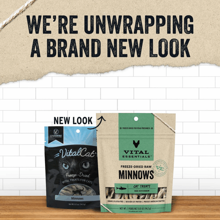 Freeze Dried Raw Cat Treats, Minnows Treats, 0.5 Oz - Image 3