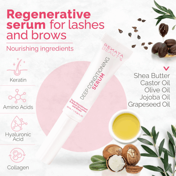 Lash & Brow Conditioner Serum Regenerating & Repairing Serum for Post-Lamination & Lash Lift Aftercare Daily Care - Image 3