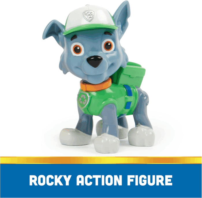 , Rocky’S Recycle Truck, Toy Truck with Collectible Action Figure, Sustainably Minded Kids Toys for Boys & Girls Ages 3 and Up - Image 6
