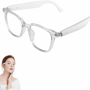 Smart Glasses for Women Men, Bluetooth Glasses with Photochromic Lenses Touch Control Voice Assistant for Clear Audio Remote Photography, Perfect for Indoor Outdoor