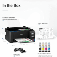 Ecotank ET-2400 Wireless Color All-In-One Cartridge-Free Supertank Printer with Scan and Copy – Easy, Everyday Home Printing, Black - Image 6