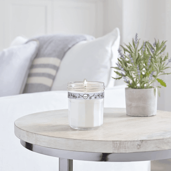 Lavender Soy Candle, Garden-Inspired Aromatherapy Homekeeping, 35 Hour Burn Time, Made with Essential Oils, 7.2 Oz Large Glass Jar Candles (Pack of 2) - Image 6