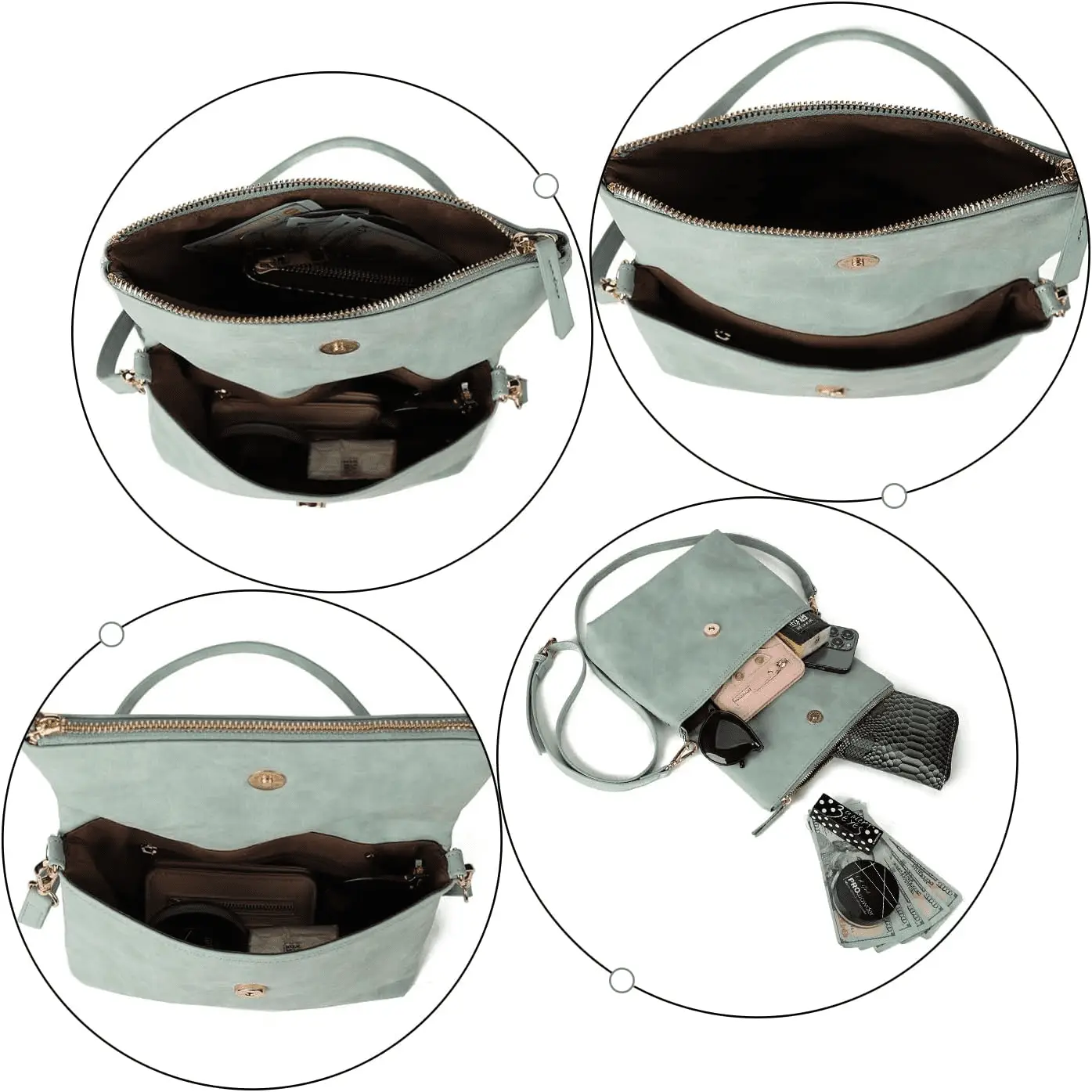 Crossbody Bags for Women Crossbody Purse Shoulder Bag - Image 5