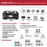 PIXMA Tr8622A Wireless Home Office All-In-One Printer - Image 6