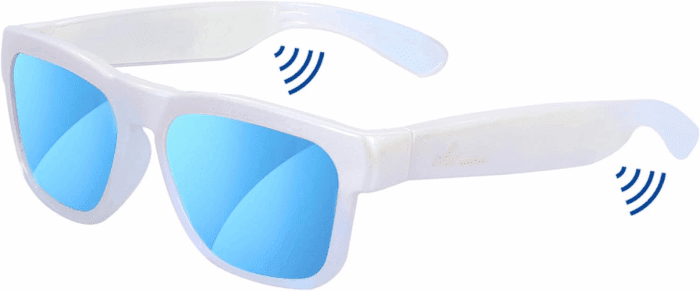 Oho Smart Glasses,Polarized Sunglasses with Bluetooth Speaker,Athletic/Outdoor UV Protection and Voice Control,Unisex(Mirror Blue Lens) - Image 7