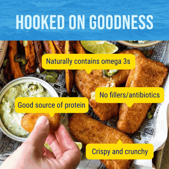 Gorton’S Beer Battered Fish 100% Whole Fish Fillets (Not Minced), Wild Caught Pollock, Frozen, 10 Count, 18.2 Ounce Resealable Bag - Image 6