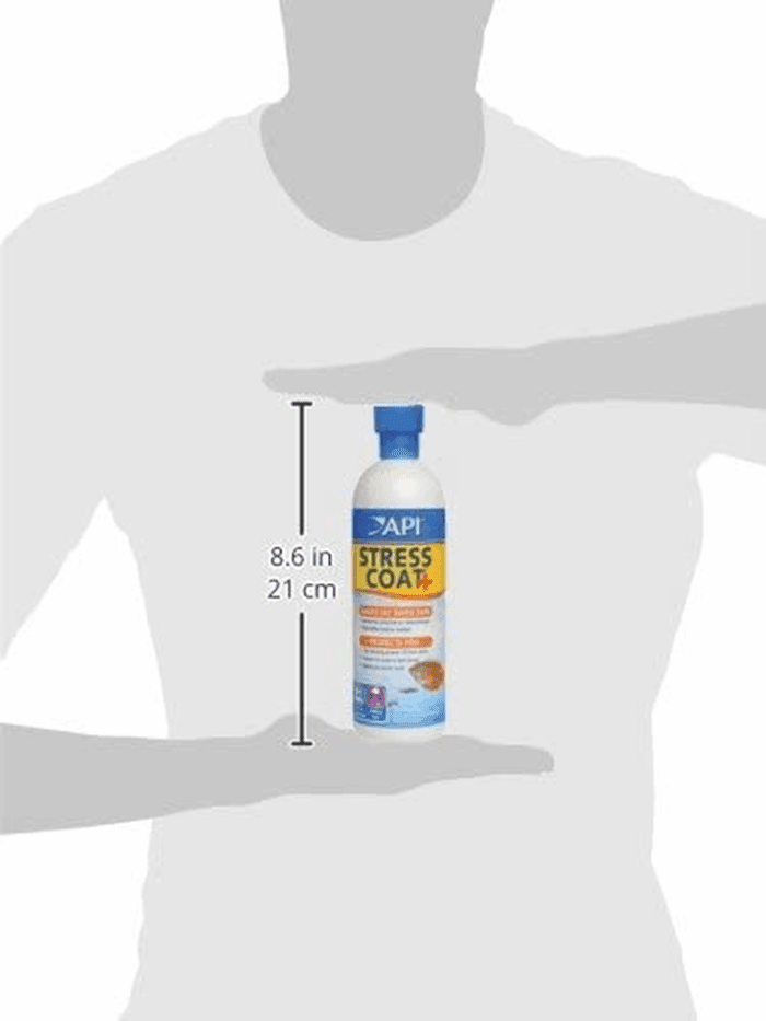 STRESS COAT Aquarium Water Conditioner 16-Ounce Bottle - Image 7