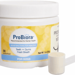 Probiora Probiotics for Dogs Dental Probiotic Dog Breath Freshener Tooth Powder, 30G